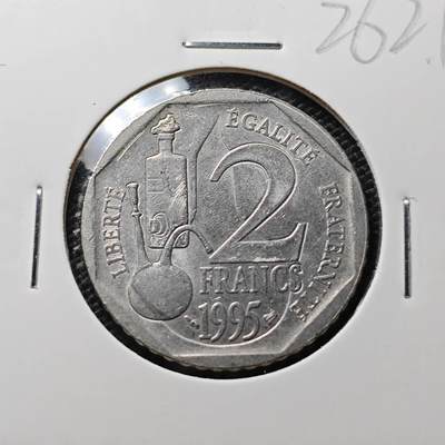 KK钱币收藏小铺 第326期 2月预留时间 周末发货 -  法国2法郎纪念币