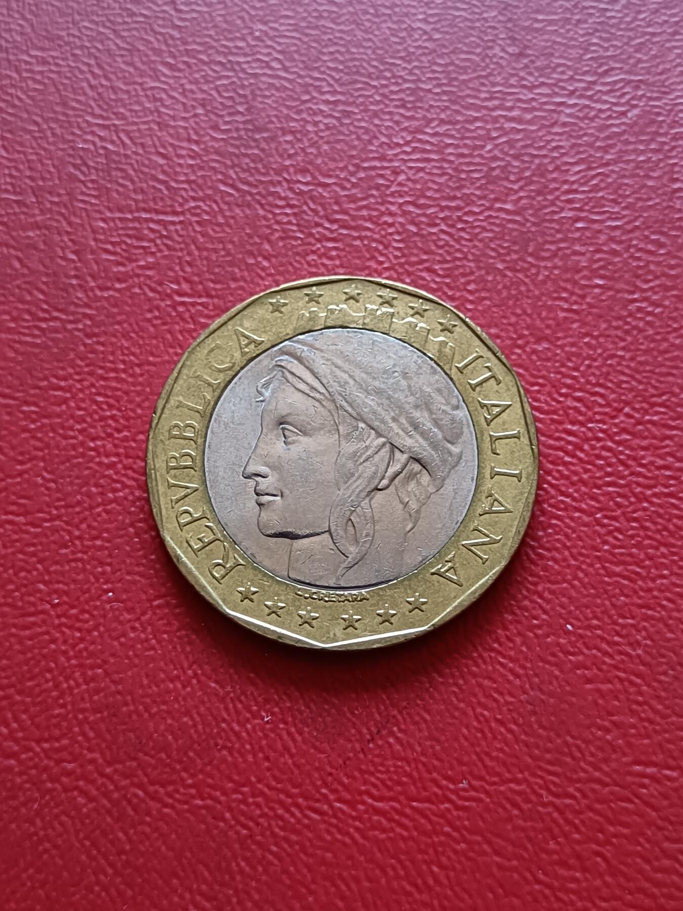 【云涧收藏】第五十四场 意大利1997年1000里拉