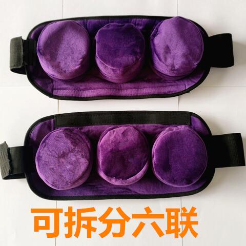 三层滤烟  无烟三联天鹅绒艾灸包+不锈钢盒