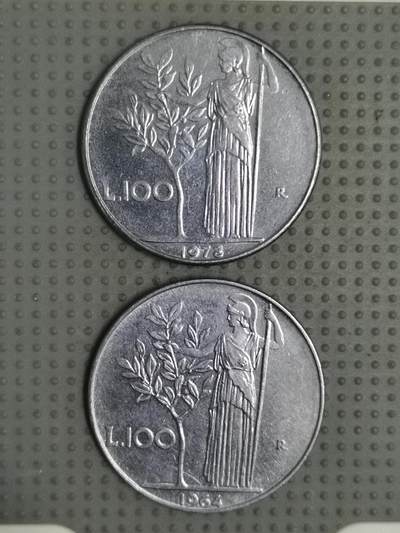 2025年第77场各国散币拍卖（总第77场） - 意大利100里拉2枚