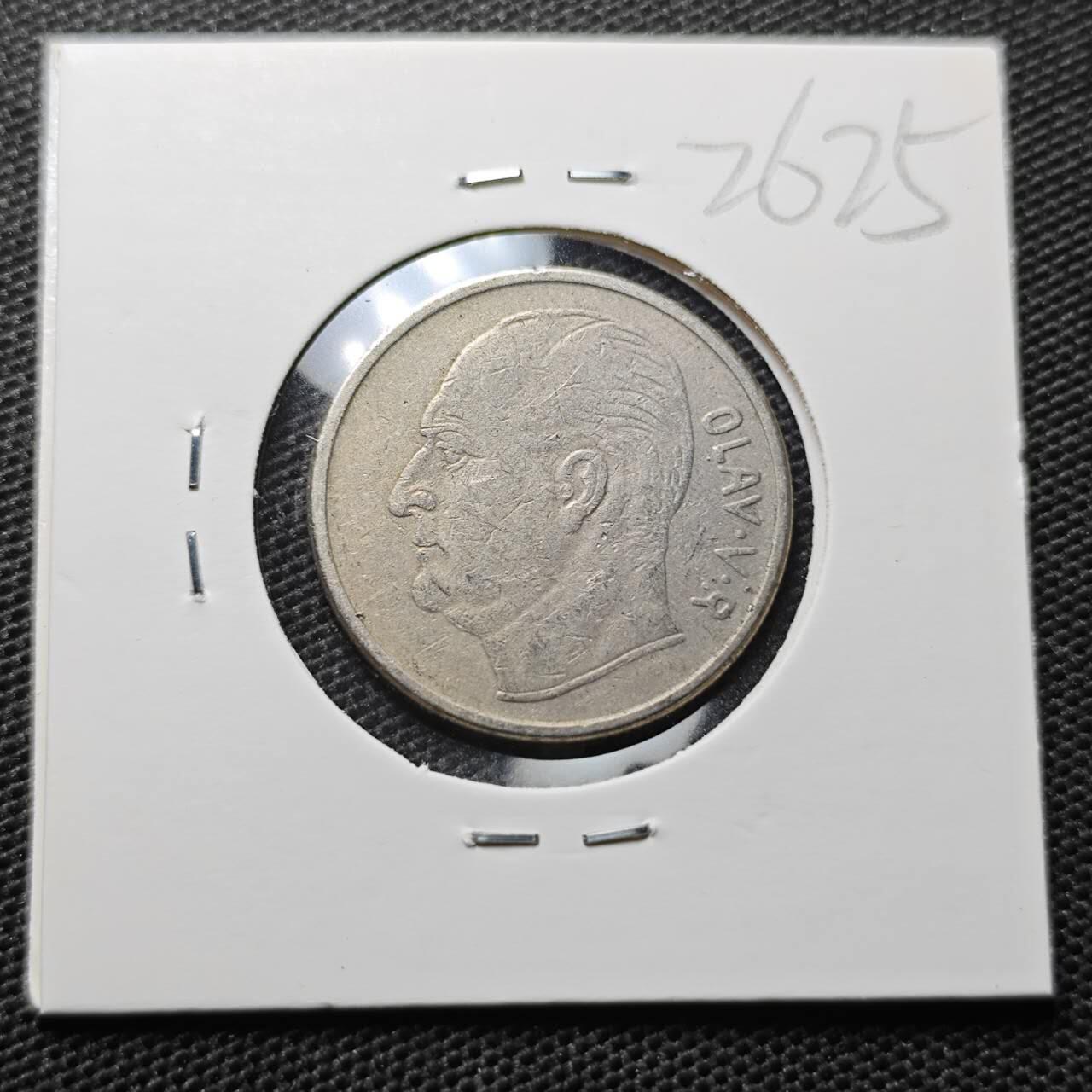 KK钱币收藏小铺 第326期 2月预留时间 周末发货  挪威1克朗