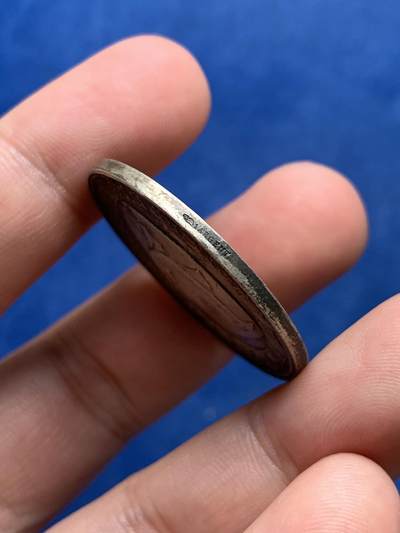 《竞宝斋》第409场 周日，周一，2场连拍 （全场包邮） 法国弗雷兹考古协会银代币 丰饶角银标 15.1克 33.6mm