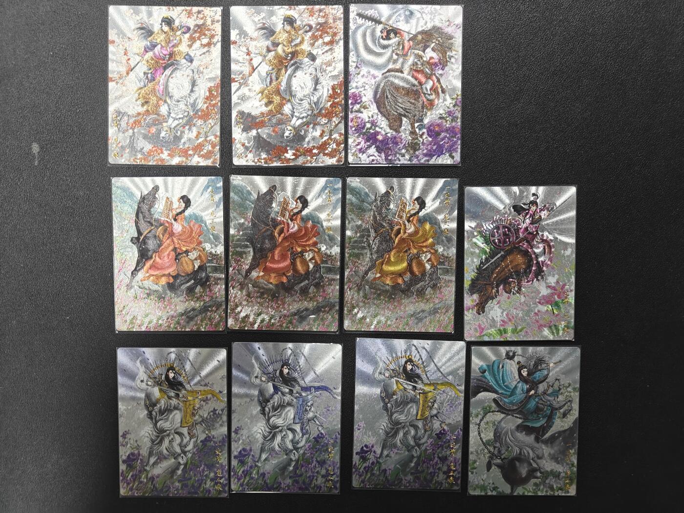 天玑星卡拍第114期《8.18周一截拍》持续收拍收评中 满赠卡需备注 卡德曼 谷粒 一丈青扈三娘 限编300 11张