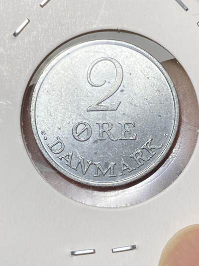 2025年第八十场(总第一百零六场）外国好品散币(免佣金) - 原光好品–丹麦🇩🇰1970年2欧尔(弗雷德里克九世第二版，末期)