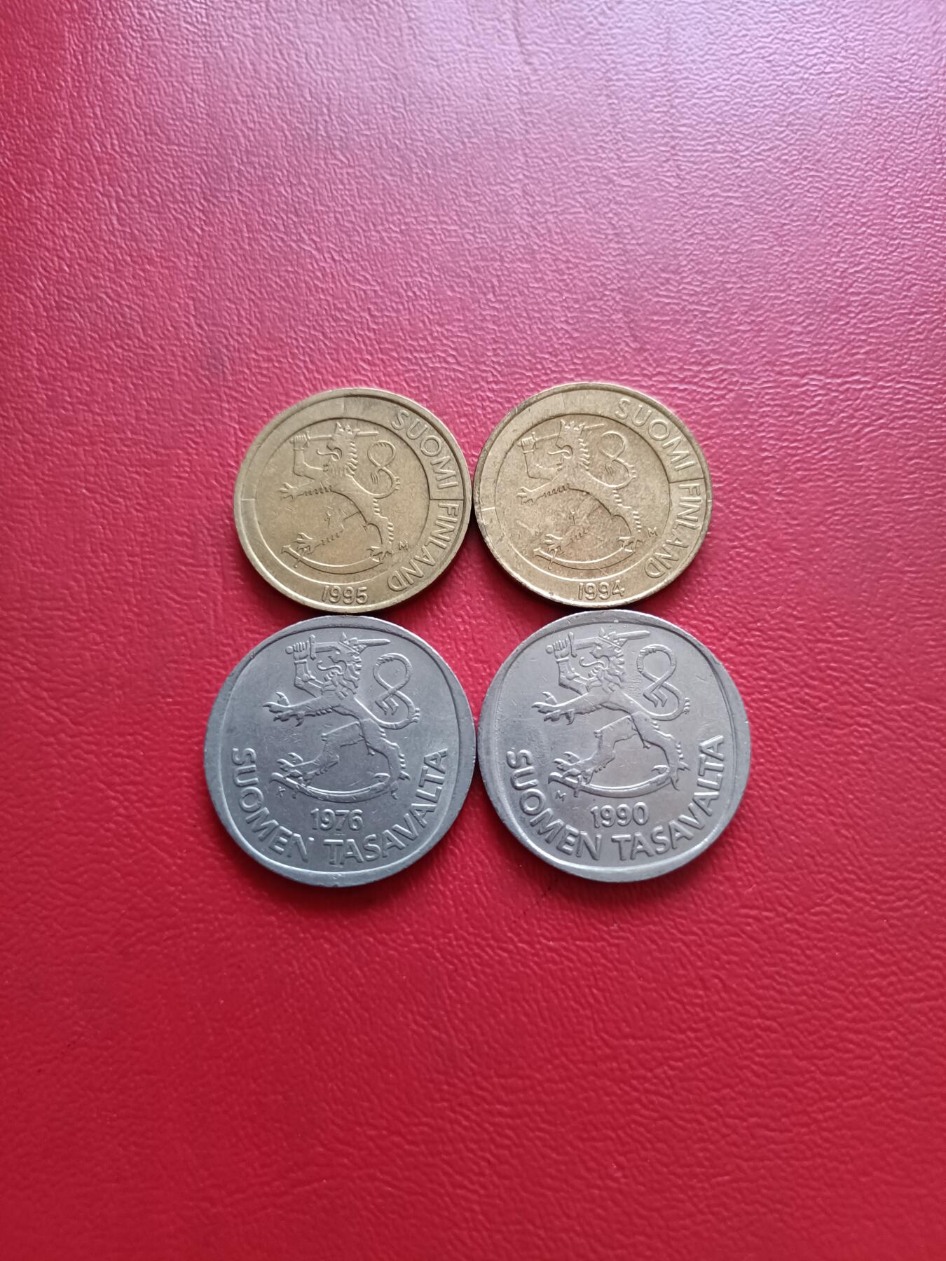 【云涧收藏】第五十四场 芬兰1马克4枚