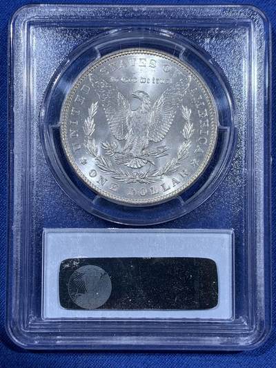 《竞宝斋》第409场 周日，周一，2场连拍 （全场包邮） PCGS MS65 美国 1887年 摩根银元