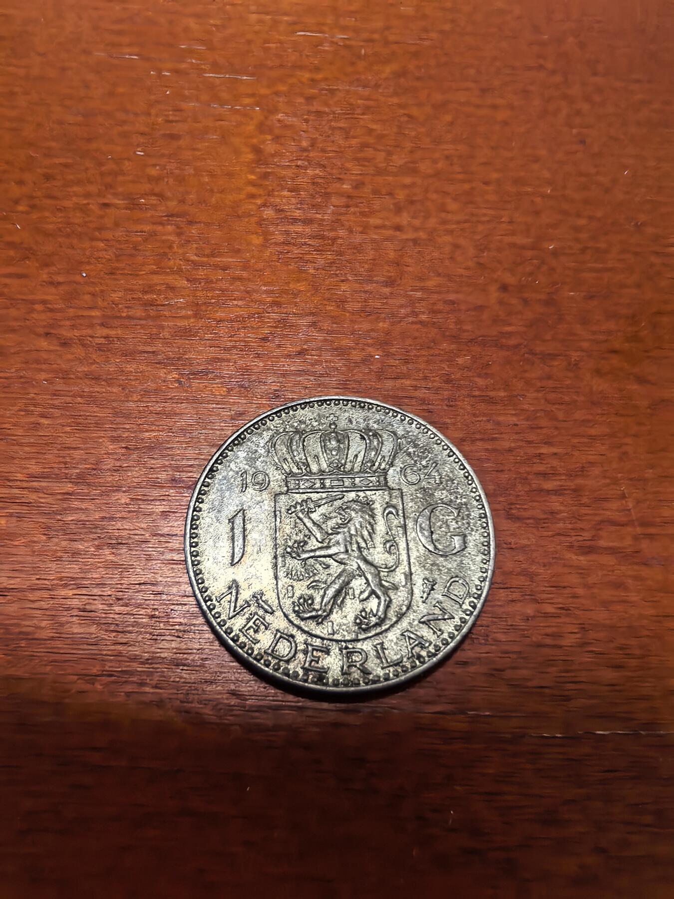 长老汇蛇年精选第三十七场拍卖 1964荷兰朱莉安娜1盾银币