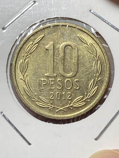 2025年第八十场(总第一百零六场）外国好品散币(免佣金) 智利🇨🇱2012年10比索