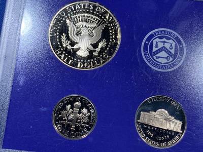 《竞宝斋》第409场 周日，周一，2场连拍 （全场包邮） 美国2007年精制套币