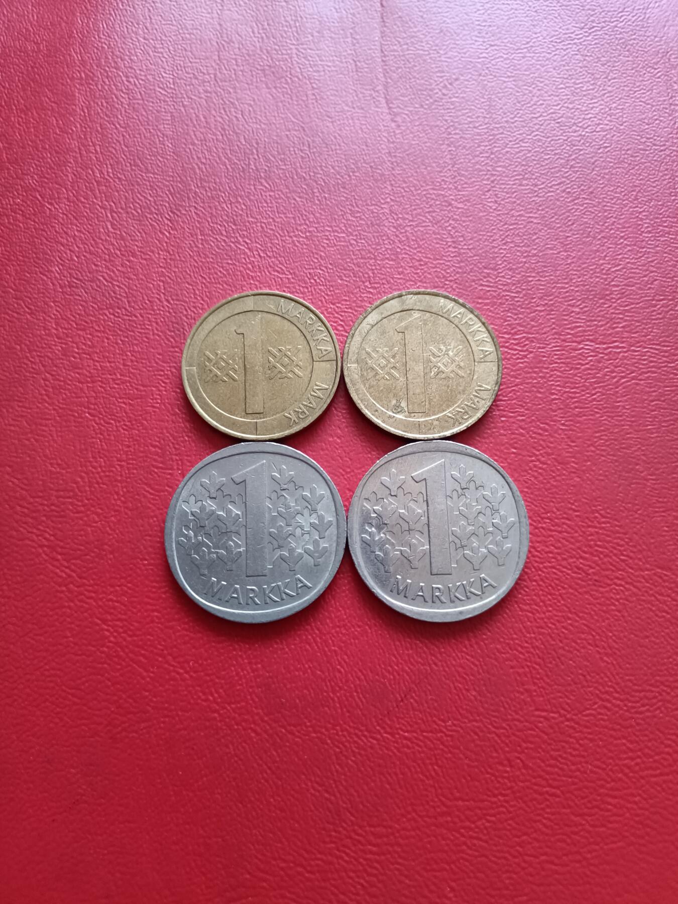 【云涧收藏】第五十四场 芬兰1马克4枚