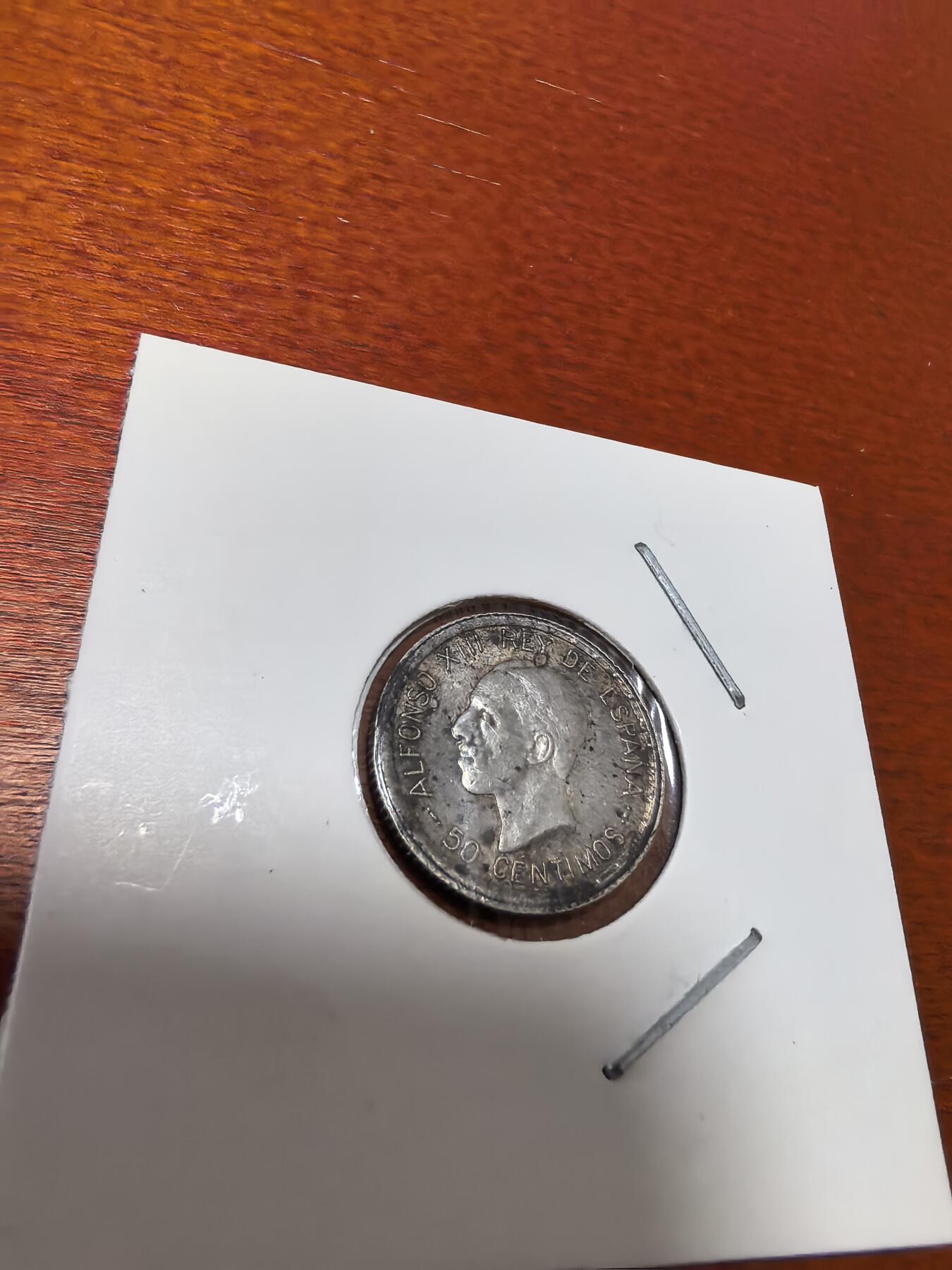 长老汇蛇年精选第三十七场拍卖 1926西班牙阿方索十三世50分银币，2.5克835银