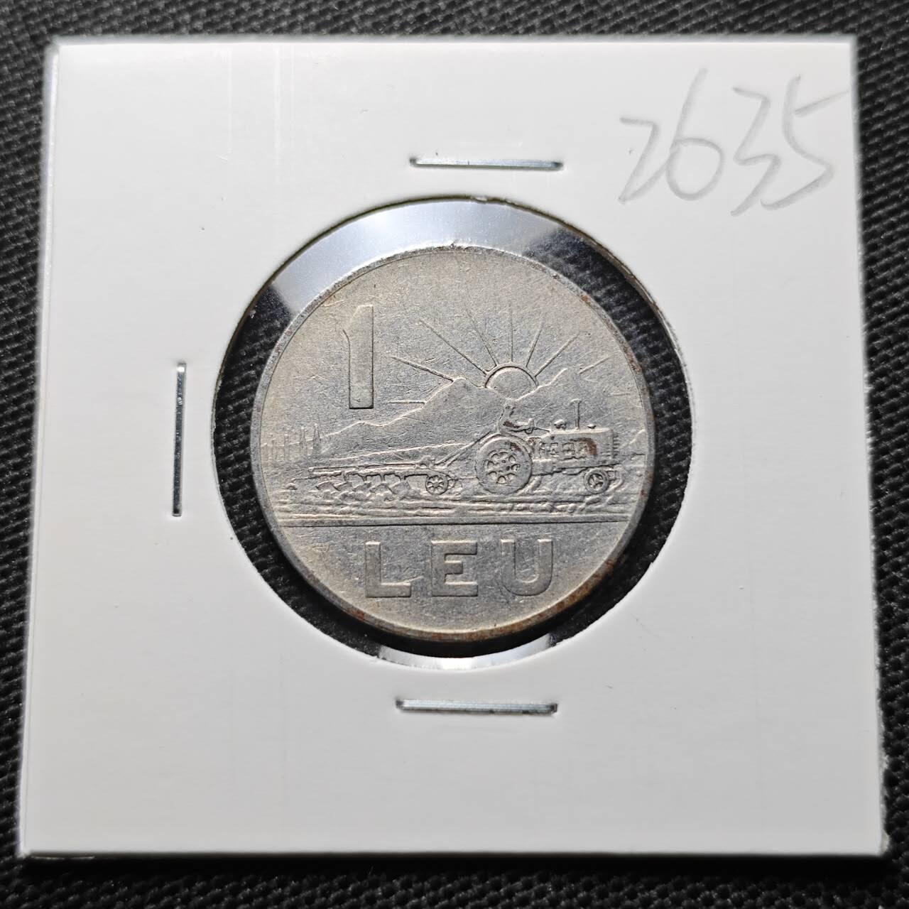 KK钱币收藏小铺 第326期 2月预留时间 周末发货  1964罗马尼亚1巴尼