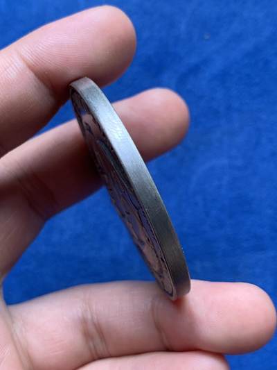 《竞宝斋》第409场 周日，周一，2场连拍 （全场包邮） 前苏联与意大利  国家邮票展览纪念章 58.7克 50.3mm