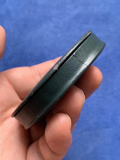 《竞宝斋》第409场 周日，周一，2场连拍 （全场包邮） 名家名作 法国第戎市航空医疗卫生纪念铜章 带盒 三角边铭 87.5克 58.8mm