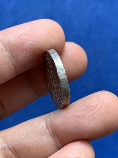 《竞宝斋》第409场 周日，周一，2场连拍 （全场包邮） 英属孟加拉一卢比打制银币