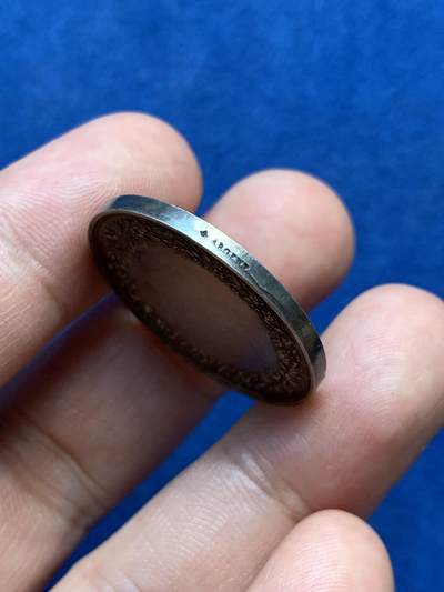 《竞宝斋》第409场 周日，周一，2场连拍 （全场包邮） 法国结婚银章 未刻字 侧面蜜蜂+ARGENT戳记 9.85克 27.3mm 整体五彩漂亮 细节见图