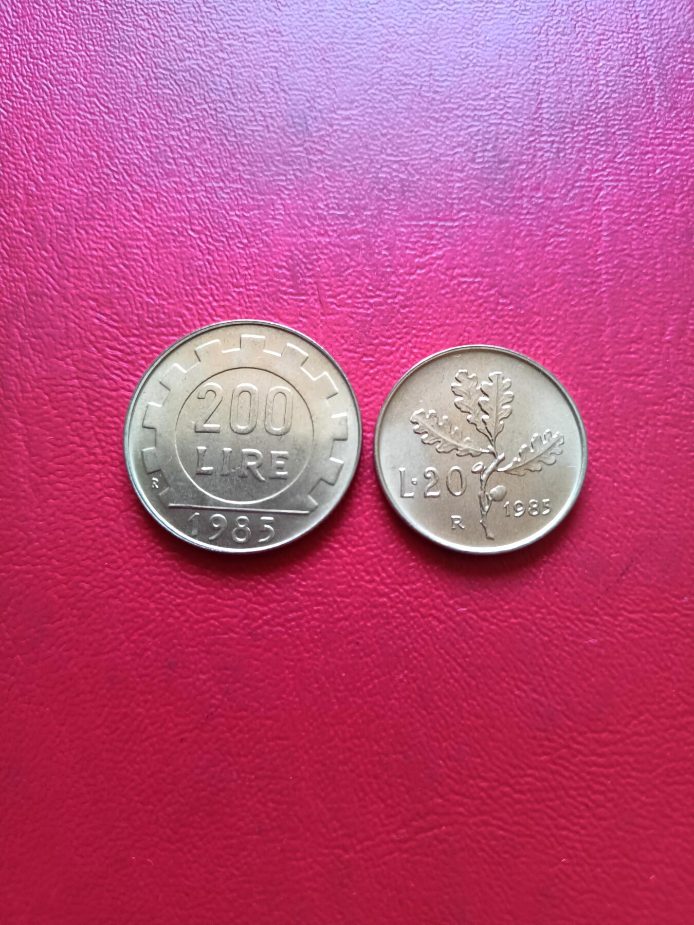 【云涧收藏】第五十四场 意大利1985年套币，UNC