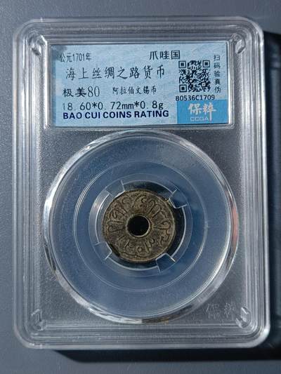 67期回流戒指饰品杂件纪念章丝路钱币专场 - 海上丝绸之路货币