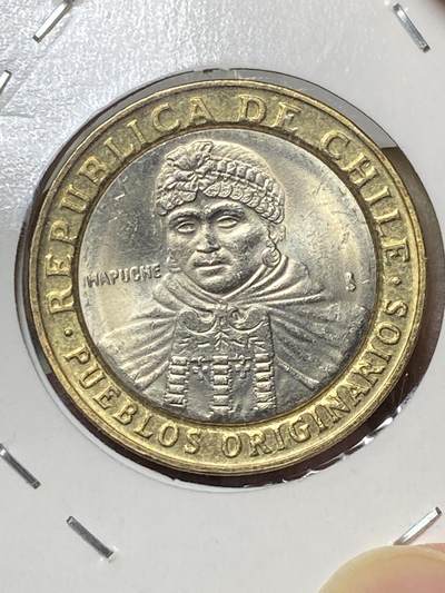 2025年第八十场(总第一百零六场）外国好品散币(免佣金) 新版大面值–智利🇨🇱2005年100比索