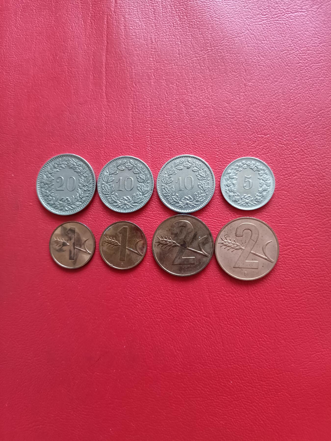 【云涧收藏】第五十四场 瑞士6枚