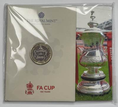 S&S Numismatic世界钱币-拍卖 第113期  - 英国2022年 英国足总杯150周年 2英镑双色纪念币官方卡币