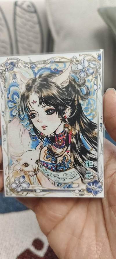 秋原瞳的小店第19.5期（昆仑万象与卡游激烈的再次碰撞） - 妲己活动卡，二维码🉑进群