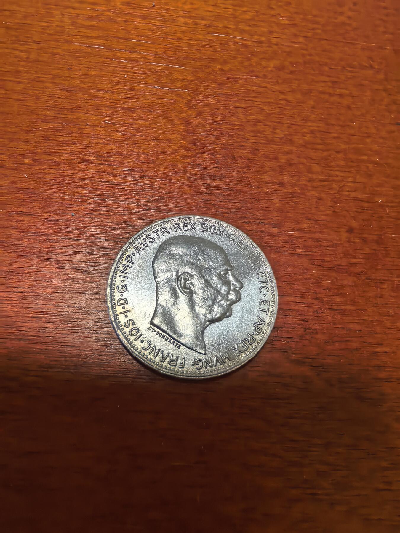 长老汇蛇年精选第三十七场拍卖 1914奥地利约瑟夫一世1科罗纳银币