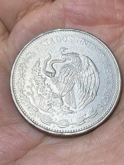 2025年第八十场(总第一百零六场）外国好品散币(免佣金) 墨西哥🇲🇽1981年20比索(玛雅文化图案大型币)