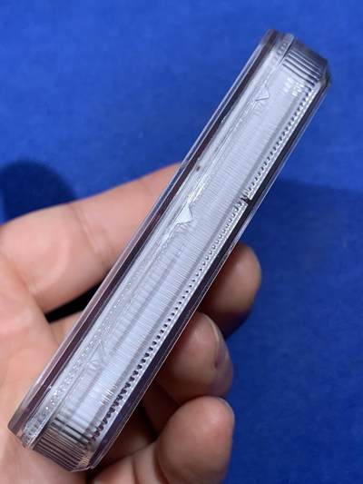 《竞宝斋》第409场 周日，周一，2场连拍 （全场包邮） NGC PF70UC 加拿大2013年-月亮婆婆面具精制纪念银币-25加元（999纯银，38MM币径，发行量6000枚）