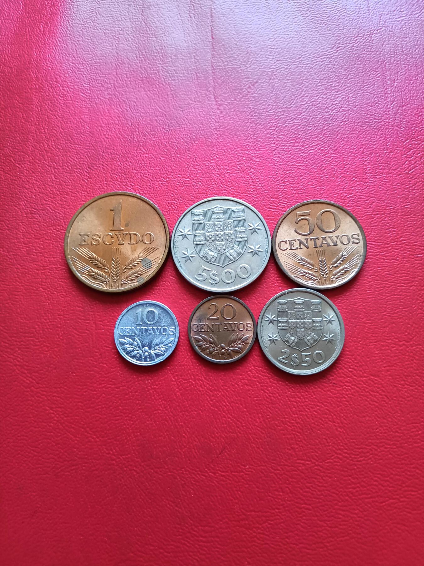 【云涧收藏】第五十四场 葡萄牙1971年～1979年6枚套