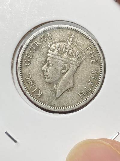 2025年第八十场(总第一百零六场）外国好品散币(免佣金) 稀少品种稀年–英属南罗得西亚1950年6便士(乔治六世第五版)