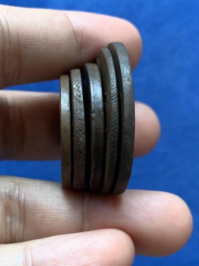 《竞宝斋》第410场 周日，周一，2场连拍 （全场包邮） 5枚一组 沙俄铜币（1798年2戈比，1836年双头鹰5戈比，1761年圣骑士屠龙戈比，1813年2戈比，1841年2戈比）