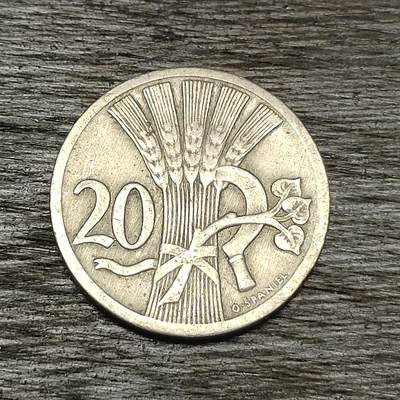 【铜匠收藏】★第130场★散币场，无佣金，30包邮。不满30元，支付5元运费。《接受代拍 代送NGC评级》 - 捷克斯洛伐克 1926年 20赫勒