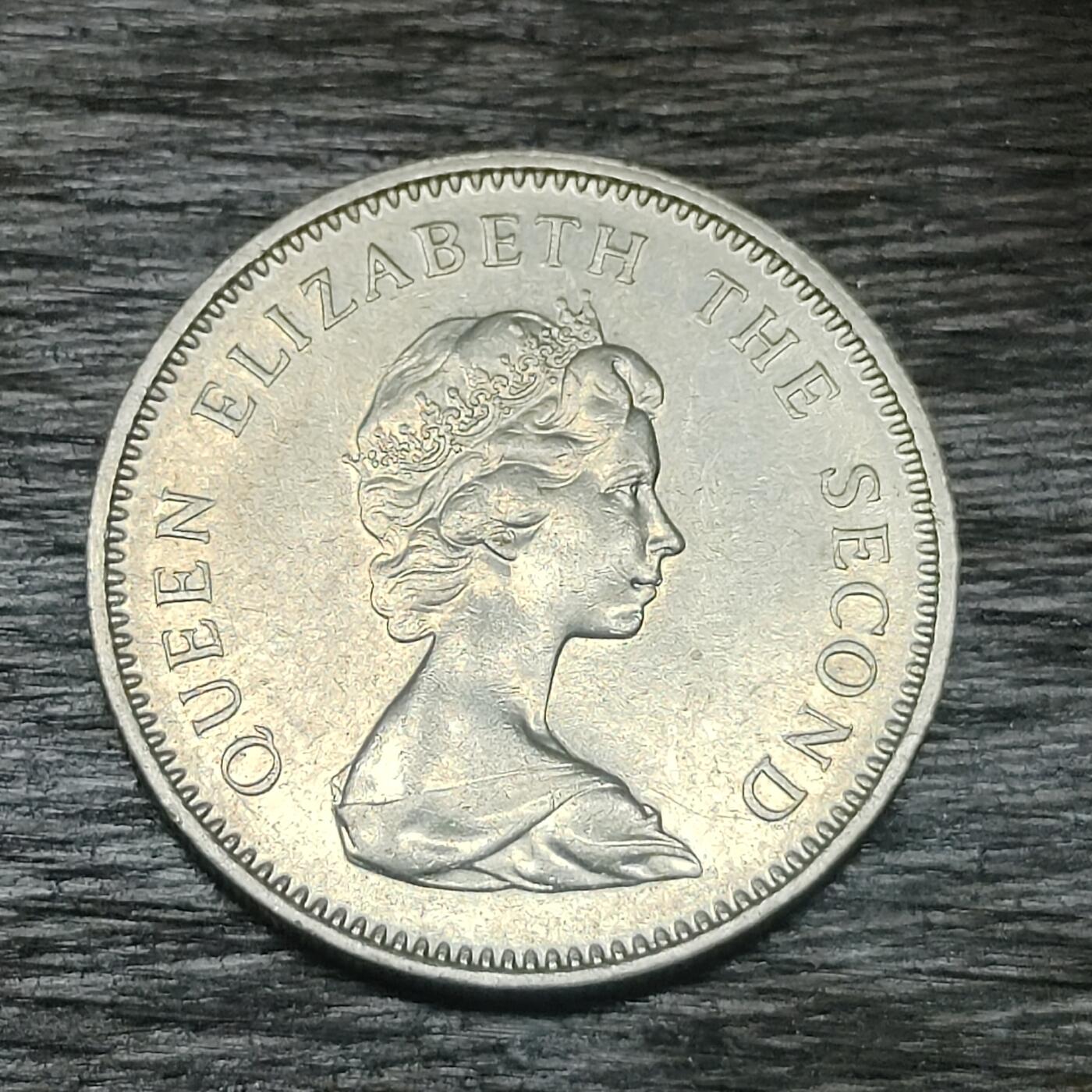 【铜匠收藏】★第130场★散币场，无佣金，30包邮。不满30元，支付5元运费。《接受代拍 代送NGC评级》 福克兰群岛 5便士 1985年