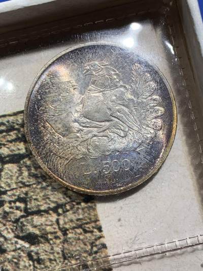 《竞宝斋》第410场 周日，周一，2场连拍 （全场包邮） - 原盒证书 圣马力诺1974年8枚封装套币 其中最大一枚是500里拉银币