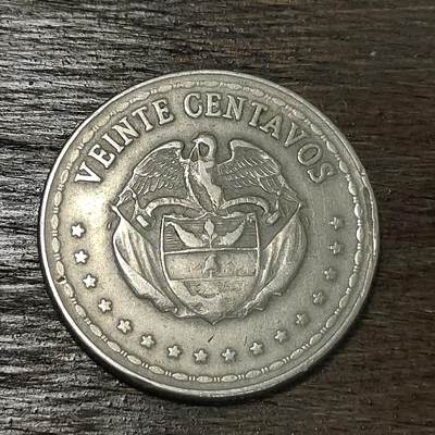 【铜匠收藏】★第130场★散币场，无佣金，30包邮。不满30元，支付5元运费。《接受代拍 代送NGC评级》 - 哥伦比亚 1956年 20分 镍币