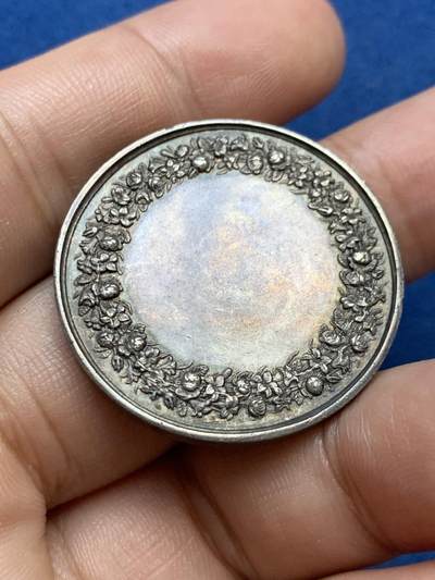 《竞宝斋》第410场 周日，周一，2场连拍 （全场包邮） 法国婚礼银章 32.5mm 16.15克