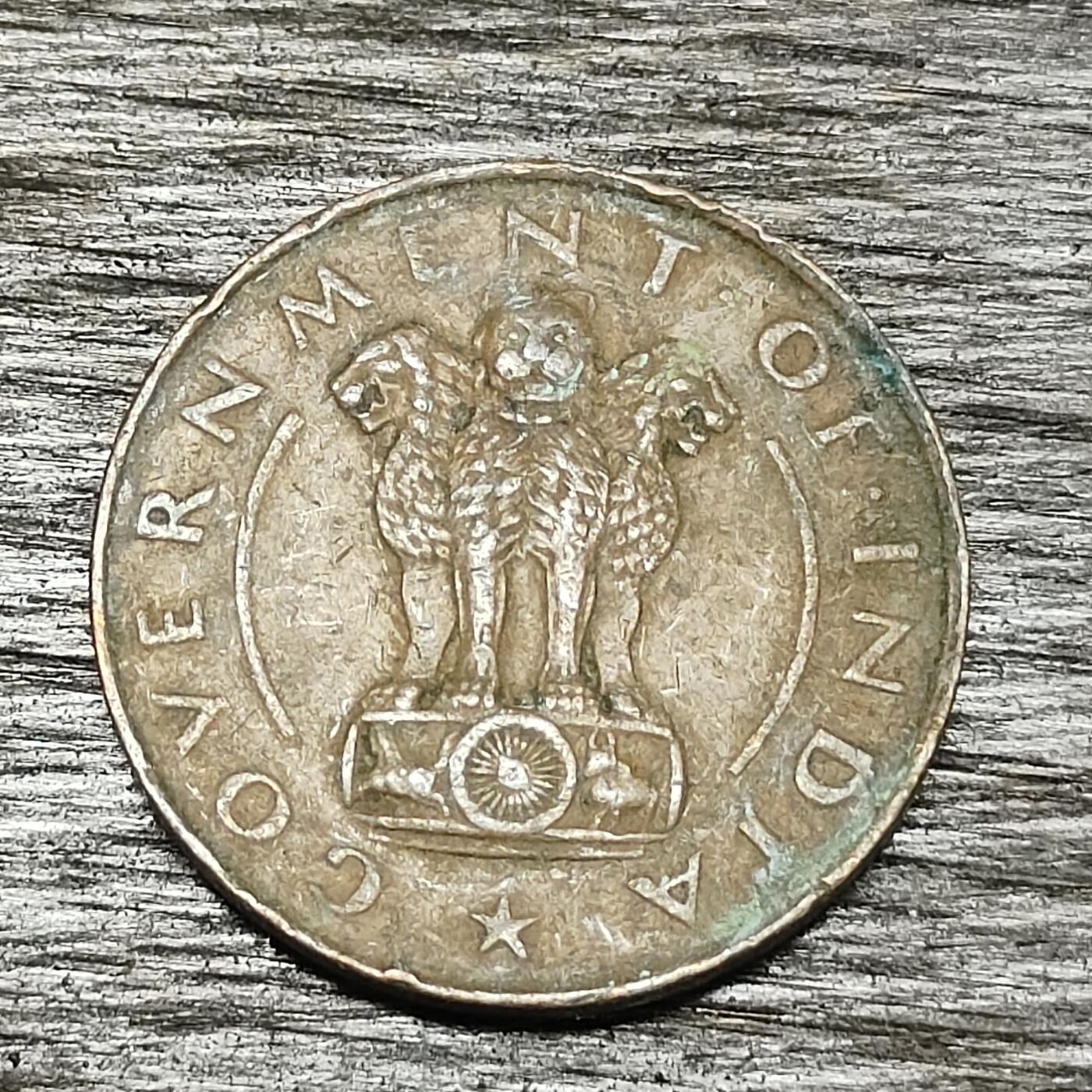 【铜匠收藏】★第130场★散币场，无佣金，30包邮。不满30元，支付5元运费。《接受代拍 代送NGC评级》 印度 195年 1派沙 铜币 飞马 阿育王三狮