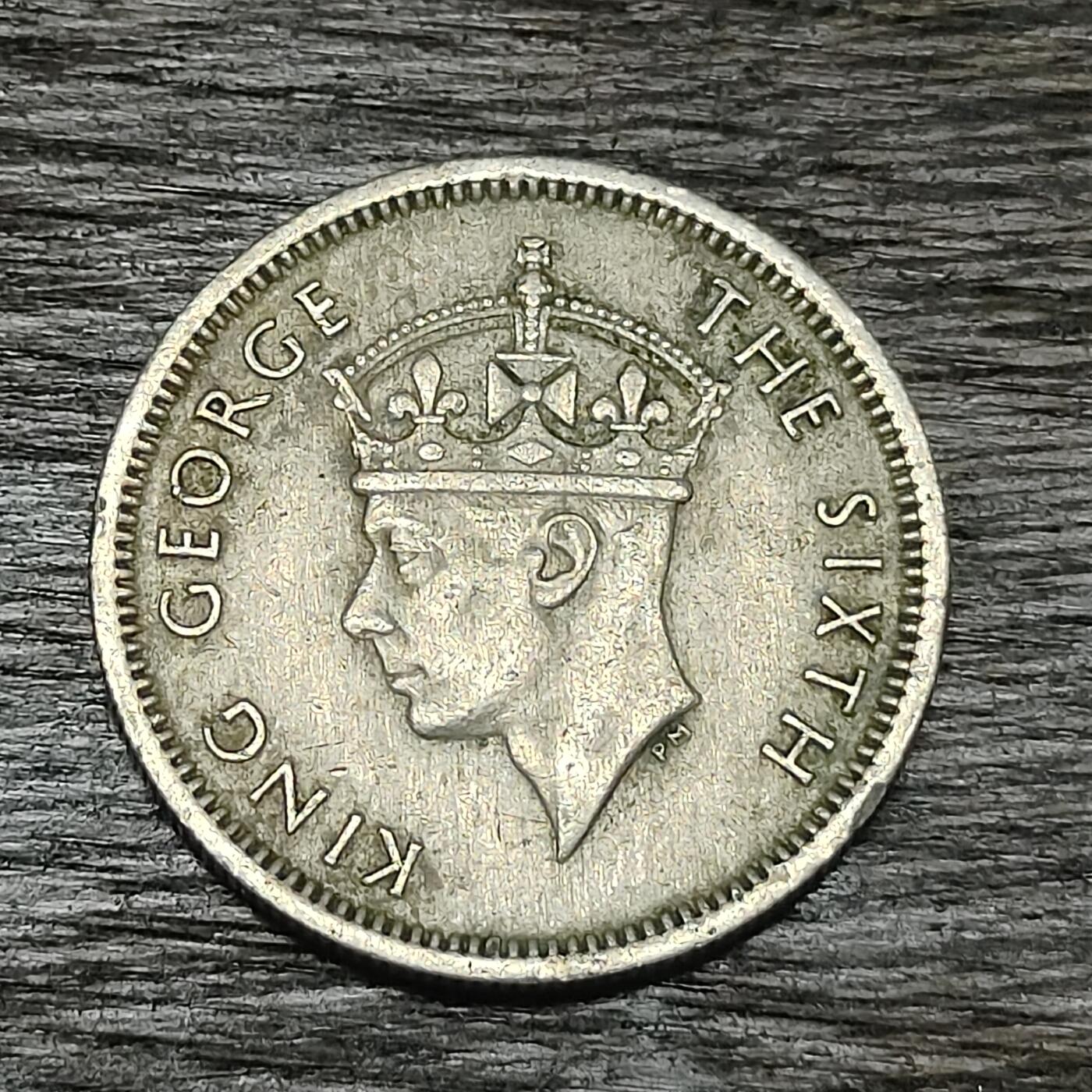 【铜匠收藏】★第130场★散币场，无佣金，30包邮。不满30元，支付5元运费。《接受代拍 代送NGC评级》 1950年 马来亚 10分 镍币