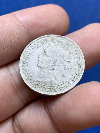 《竞宝斋》第410场 周日，周一，2场连拍 （全场包邮） 两枚一组 法属瓜德罗普 少见品种