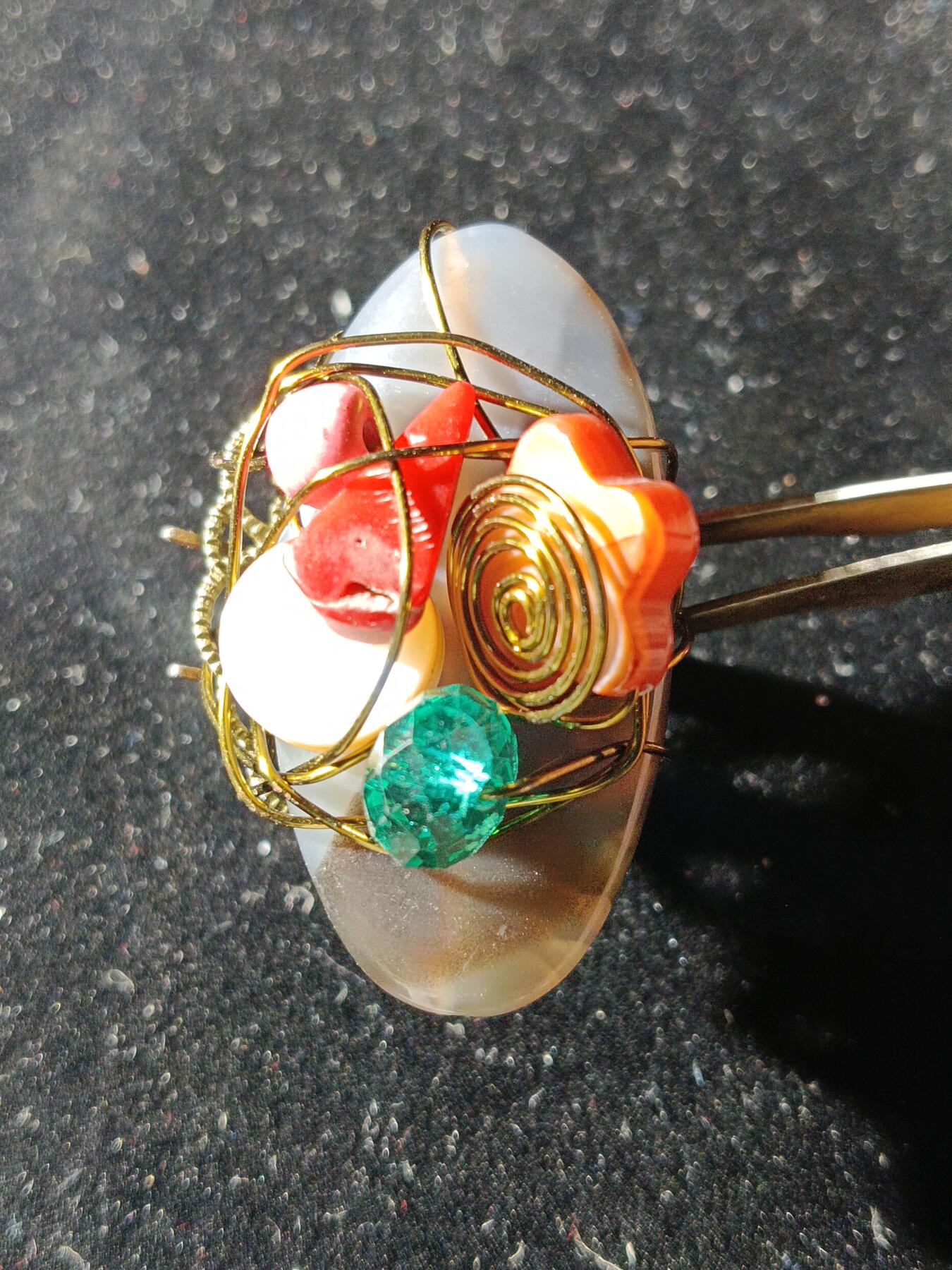 68期回流戒指饰品杂件纪念章丝路钱币专场 回流戒指