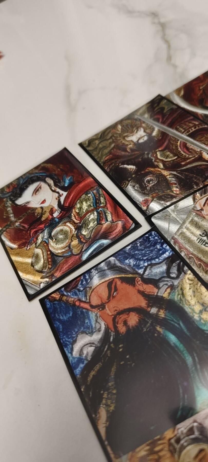 秋原瞳的小店第20期（卡游与昆仑万象的顶级碰撞） 大缺——昆仑万象签绘水浒手绘党17张一套齐，实物非常好看，