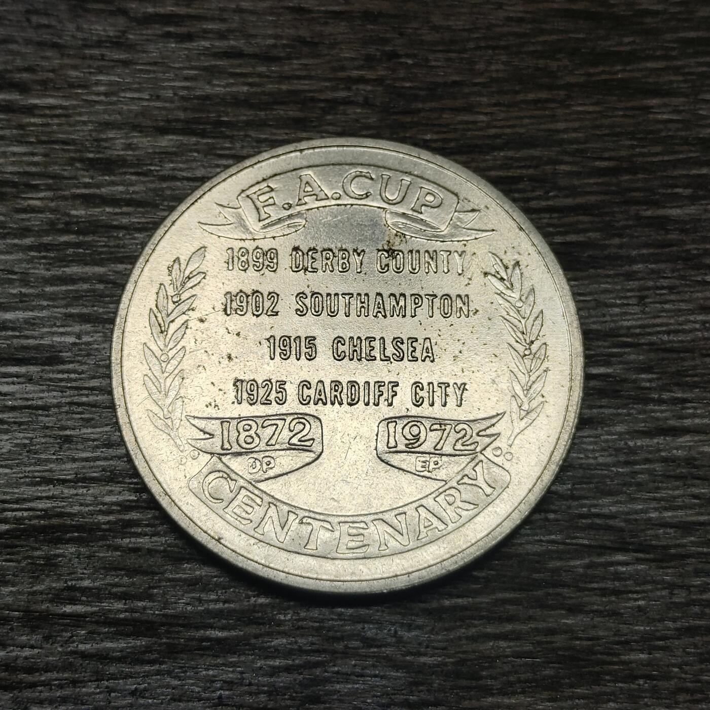 【铜匠收藏】★第130场★散币场，无佣金，30包邮。不满30元，支付5元运费。《接受代拍 代送NGC评级》 F.A.CUP足球纪念章