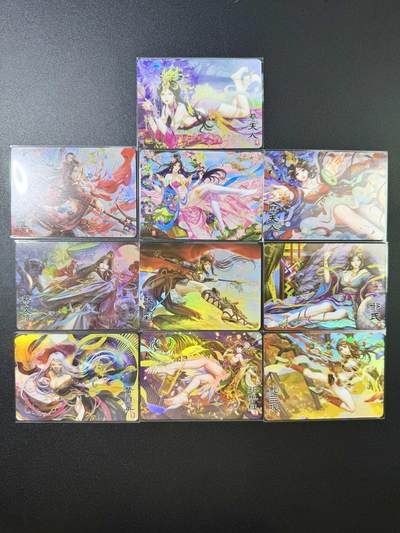 公益拍NO.5期 买家0佣金！卖家送拍0抽成！（周六晚7点半截拍，量大管饱！）   - 驴打滚卡牌 再续芳华第三弹9+1张 含王荣特卡 折光彩闪