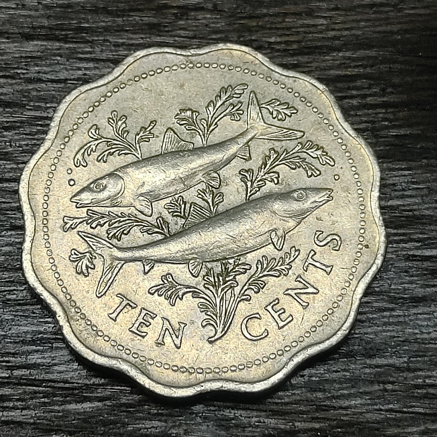 【铜匠收藏】★第130场★散币场，无佣金，30包邮。不满30元，支付5元运费。《接受代拍 代送NGC评级》 巴哈马 1987年 10分