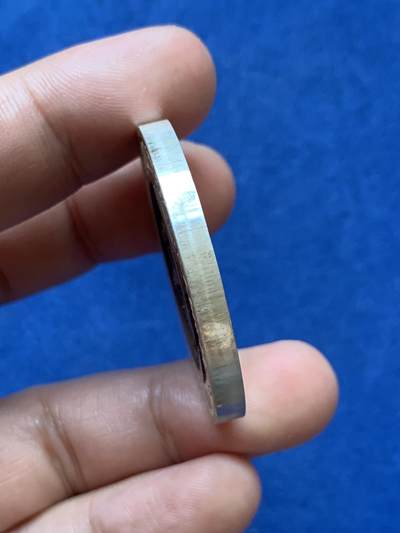 《竞宝斋》第410场 周日，周一，2场连拍 （全场包邮） 朝鲜 2002年 10朝元嵌虎眼石精制纪念银币 最后的希腊德拉克马纪念 嵌虎眼石碎裂，介意勿拍