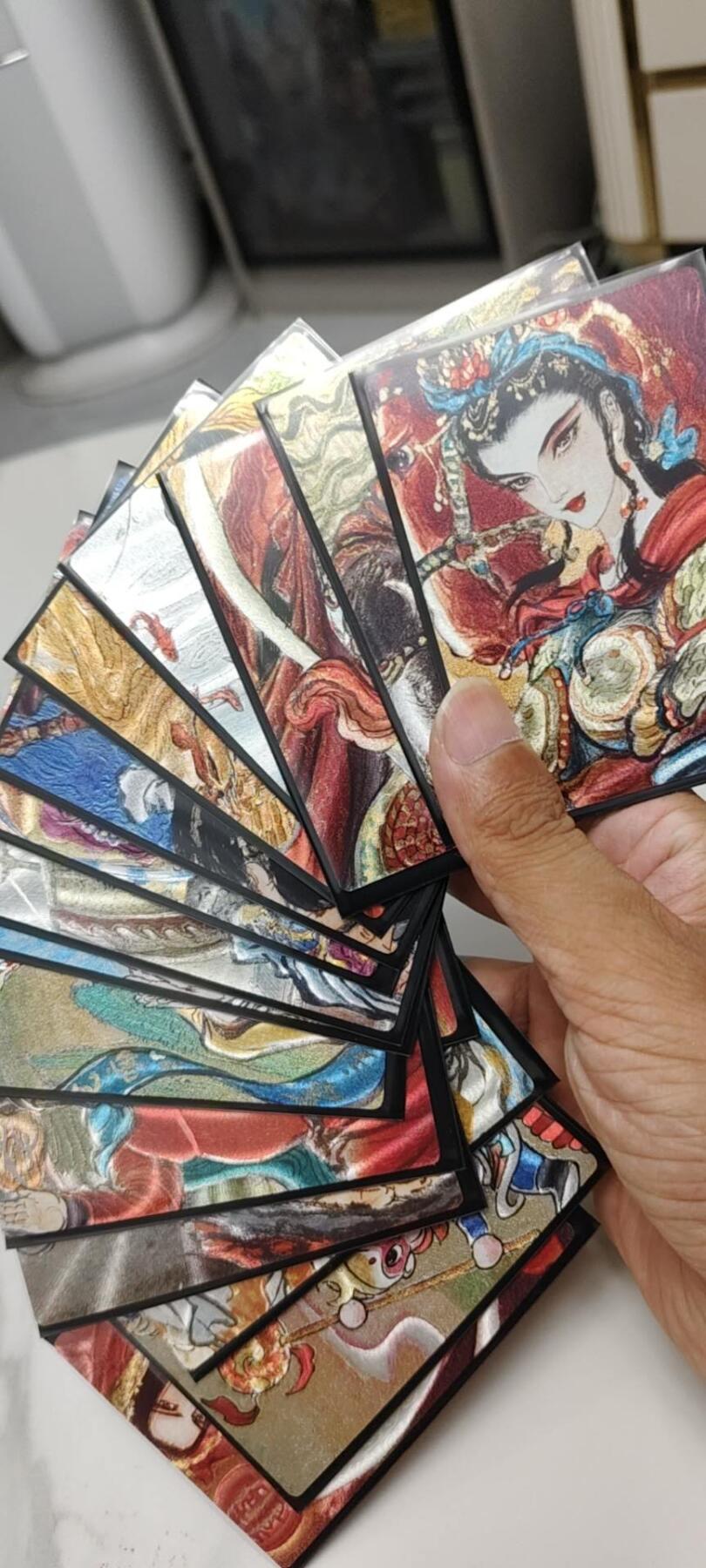 秋原瞳的小店第20期（卡游与昆仑万象的顶级碰撞） 大缺——昆仑万象签绘水浒手绘党17张一套齐，实物非常好看，