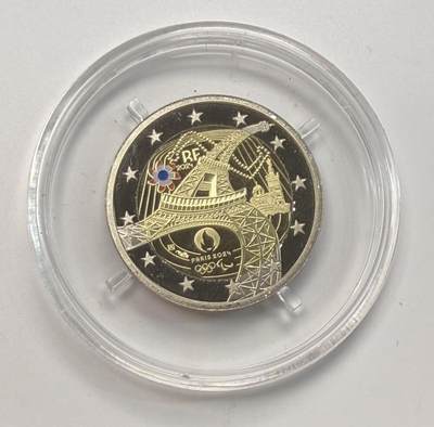 S&S Numismatic世界钱币-拍卖 第113期  - 法国2024年 巴黎奥运会和残奥会 2欧元双色精制纪念币 盒证齐全