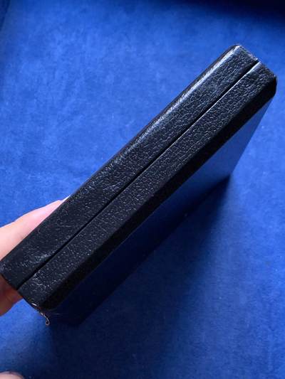 《竞宝斋》第410场 周日，周一，2场连拍 （全场包邮） MDC定制意大利顶级钱币收纳盒Abafil蓝丝绒款 可放置NGC/PCGS评级币一枚，有轻微使用痕迹，全新品参考价325元