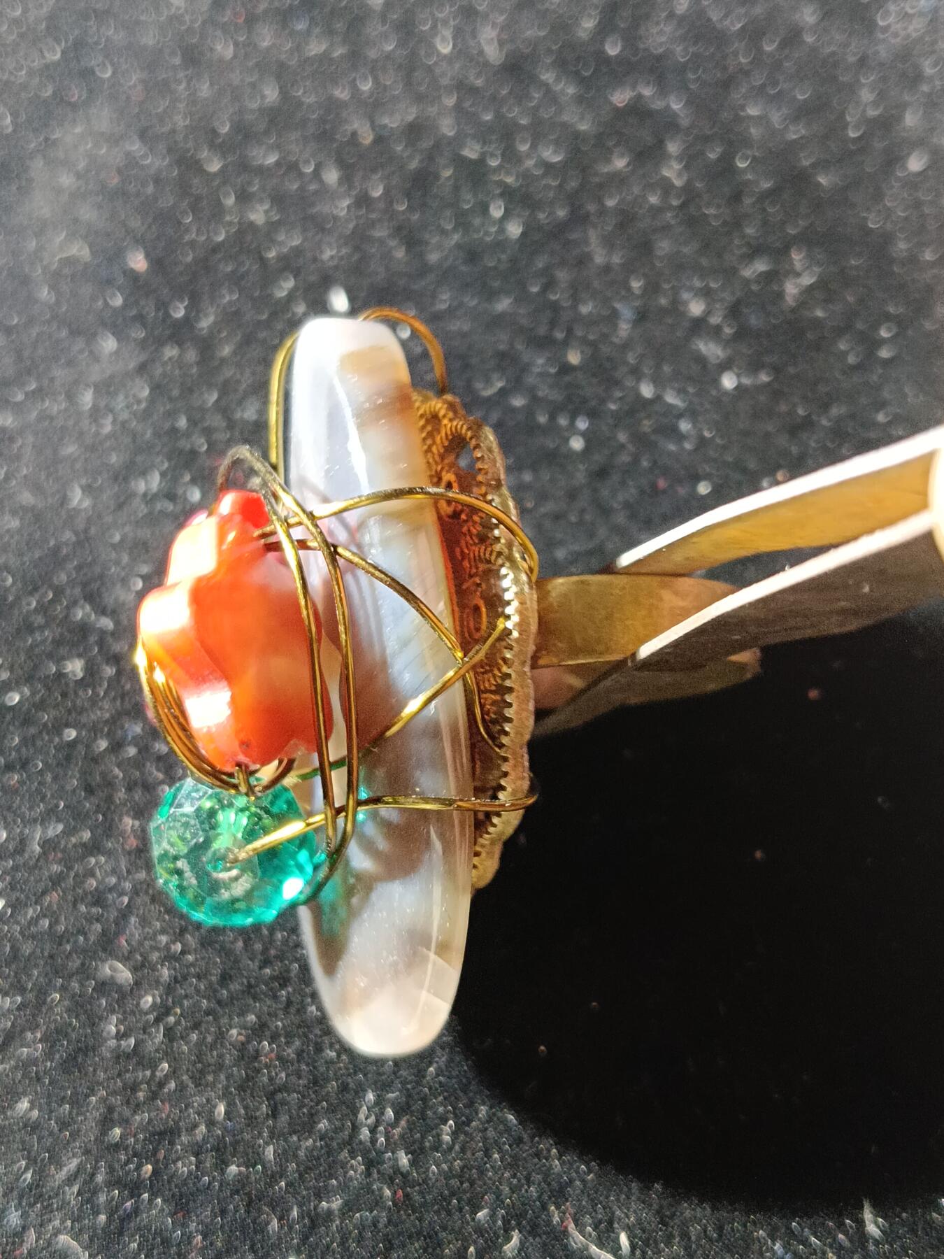 68期回流戒指饰品杂件纪念章丝路钱币专场 回流戒指